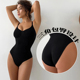 Snap Bodysuit Button 欧美风女士无缝连体塑身衣Shapewear 暗扣
