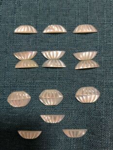 天然贝壳定制珠子diy手工串珠项链手链耳环饰品配件材料贝类定制