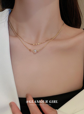 女生项链轻奢小众设计感