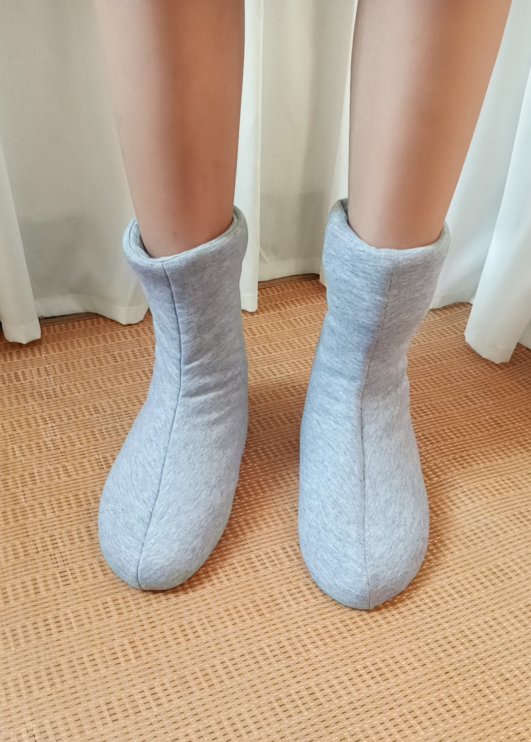 空调房保暖棉花袜月子袜无束缚感睡眠袜棉男女家居地板袜棉花脚套