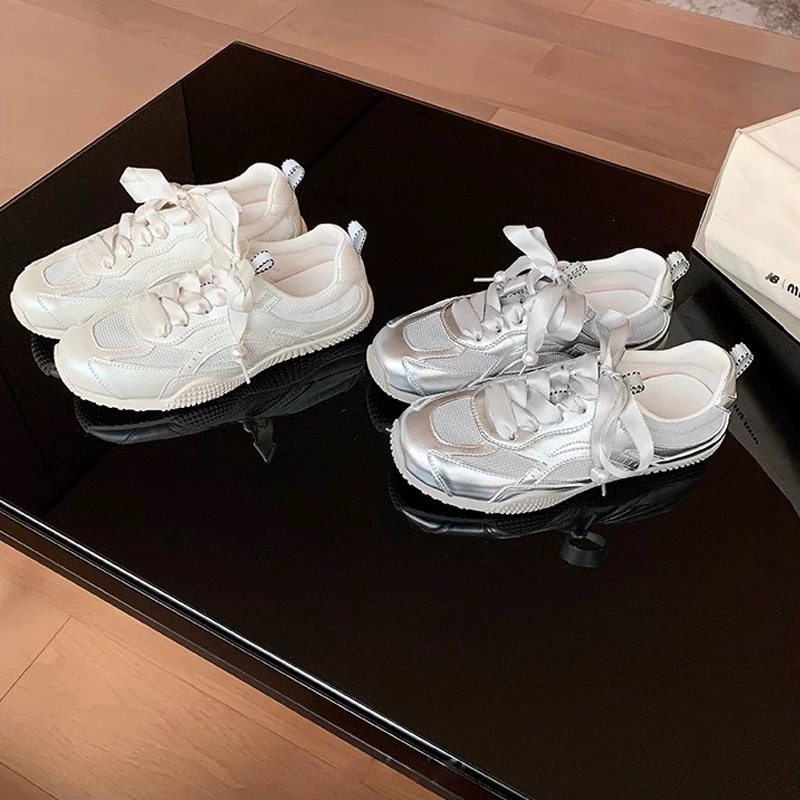 大码女鞋41到43夏季新款2025网面软底不累脚芭蕾阿甘显脚小德训鞋,女鞋,时尚休闲鞋,淘宝优惠券,粉丝福利购,淘宝优惠卷