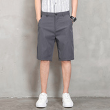 夏季薄款西裤短裤男士高级感宽松直筒裤休闲裤5五分西裤D60-P28，男装西裤，电商A318