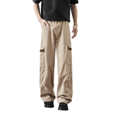 美式复古工装裤男春夏季新款潮牌设计感宽松直筒休闲裤子810-P65，男装工装外套，电商A318