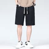 夏季莱赛尔天丝短裤男宽松大码直筒潮流休闲薄款五分裤1049-P36，商品下架区，电商A318