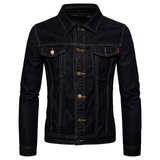 秋装新款英伦气质男士牛仔夹克外贸大码夹克外套8118-P78，男装夹克，电商A318