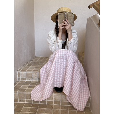 汉麻棉剪花大小波点小衫