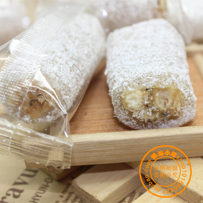 潮汕特产 西社糖铺独立包装椰丝夹心花生粒 休闲茶点办公室零食