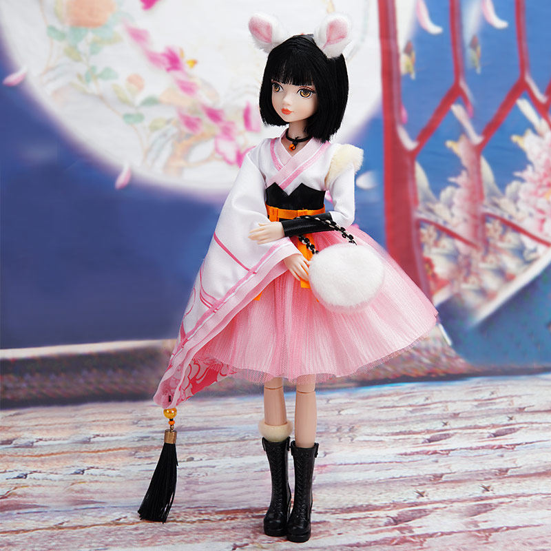 可儿娃娃小狮妹小熊猫江山如画朵精灵叶罗丽bjd女兵人sd玩具娃