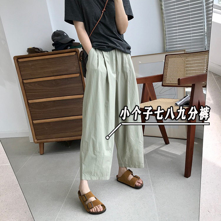 小个子145xxs七分日系休闲奶奶裤女夏季超薄宽松水洗棉哈伦裤八分,女装/女士精品,休闲裤,淘宝优惠券,粉丝福利购,淘宝优惠卷
