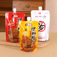 螺蛳粉汤打包袋外卖汤料袋商用分装袋子热汤面汤自立吸嘴袋食品级