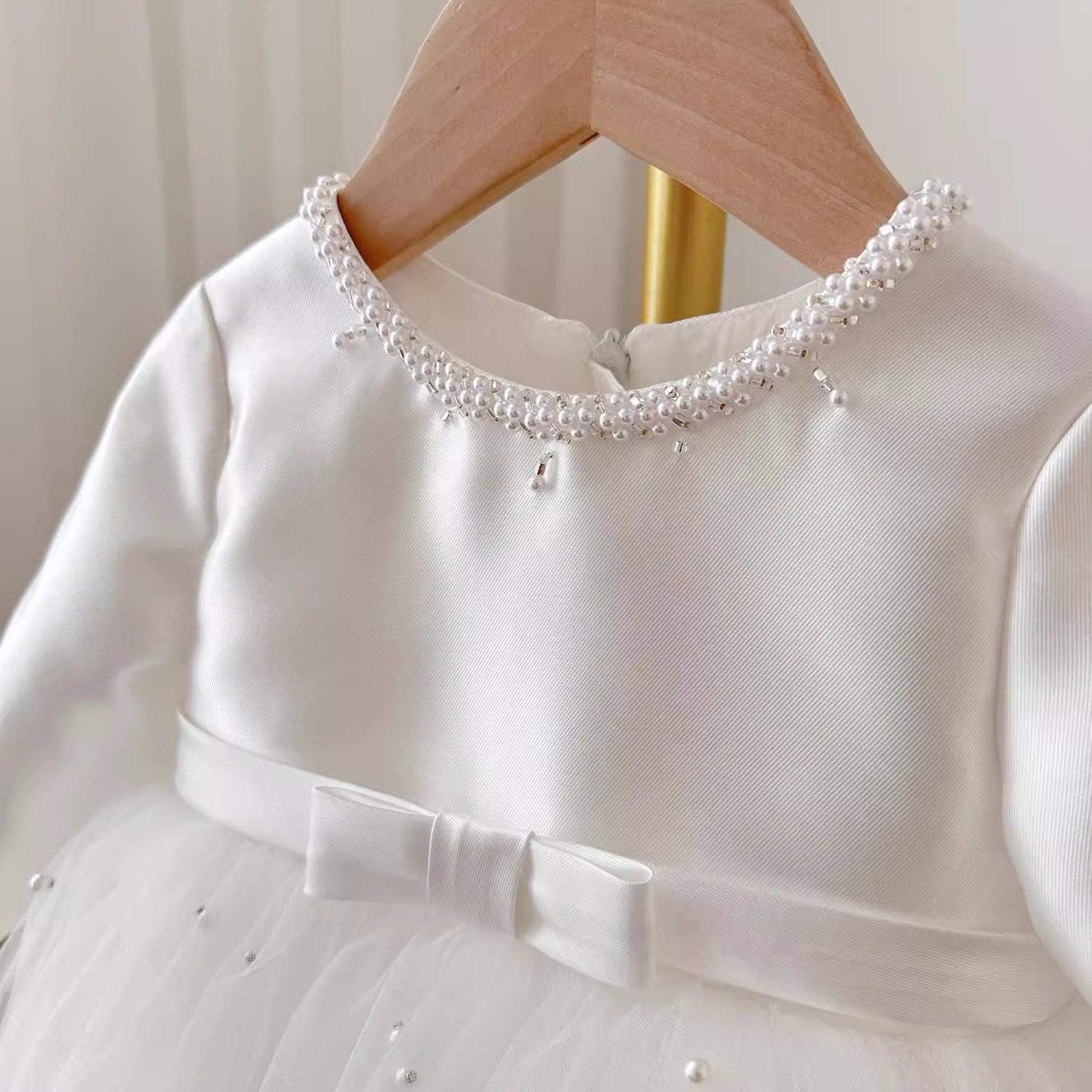 韩国公主裙春季女童周岁长袖生日裙女孩婚纱宝贝走秀花童礼服蓬蓬,童装/婴儿装/亲子装,儿童礼服,淘宝优惠券,粉丝福利购,淘宝优惠卷