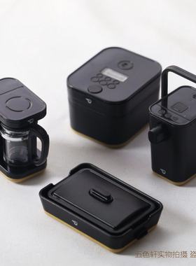 小巧别致的迷你休闲厨房模型塑料