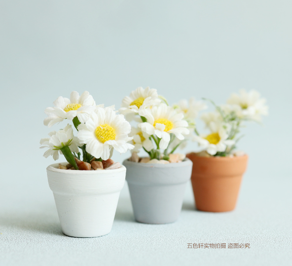 8分6分ob11 BJD BLYTHE娃娃屋迷你仿真模型拍照道具 仿真雏菊盆栽,家居饰品,装饰摆件,淘宝优惠券,粉丝福利购,淘宝优惠卷