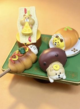 decole日式zakka食玩咖啡店面包