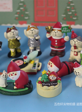树脂桌面摆件卡通柜台展示圣诞节