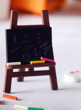 dollhouse娃娃屋迷你小黑板