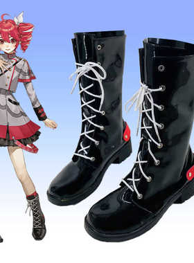 SynthV 重音Teto cos鞋cosplay漫展二次元手工来图定制鞋靴