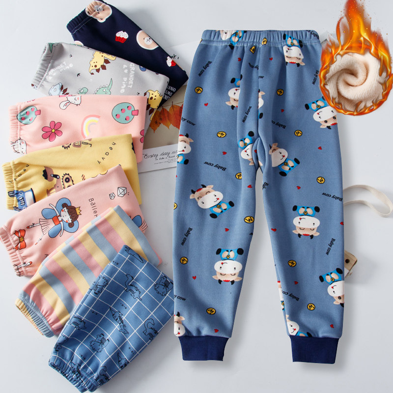 儿童保暖裤加绒加厚内穿女童棉毛裤男童秋裤中小童睡裤男孩打底裤,童装/婴儿装/亲子装,保暖裤,淘宝优惠券,粉丝福利购,淘宝优惠卷