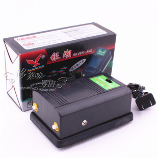 日胜银湖双头增氧气泵水族双孔空气泵鱼缸冲氧泵养鱼打氧气量微调