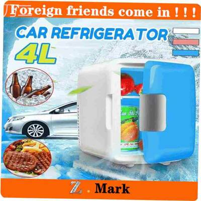 4L Single door fridge Car home Refrigerator heating cooling