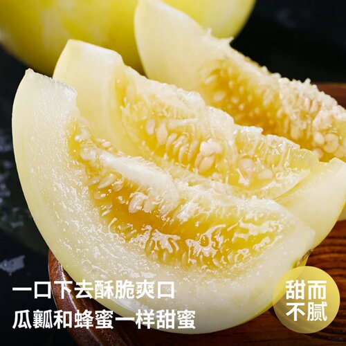 正宗香瓜山东小蜜蜂甜瓜小香瓜新鲜水果头茬脆瓜星甜20水果蜜瓜