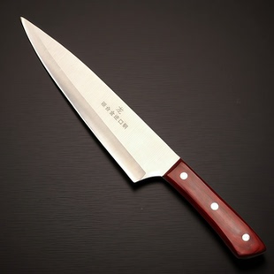 屠宰刀宰牛刀剔骨刀锋利切肉刀八寸杀猪刀加长放血刀屠夫专用分割