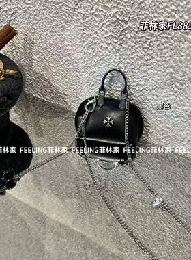 菲林家FL 885 高级感包包斜挎链条包项链