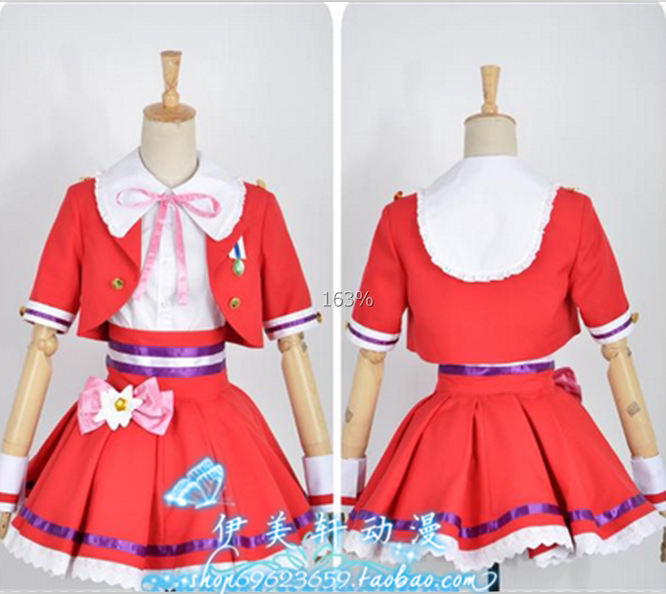 偶像大师灰姑娘 岛村卯月 打歌服 演出服 cosplay