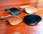 包邮 木红木腮托配件 枣 10小提琴用乌木