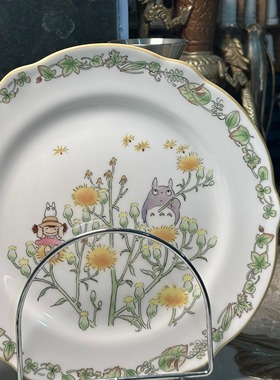 日本则武与龙猫联名-Noritake &Totoro龙猫合作系列盘子