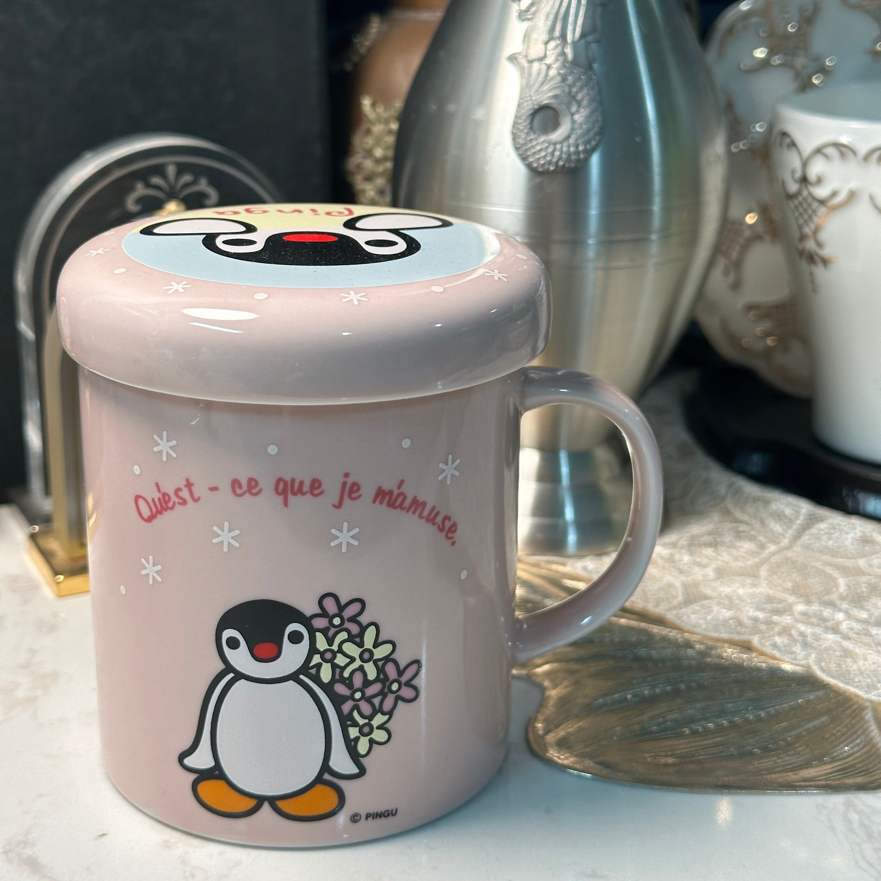 日本pingu马克杯企鹅对杯