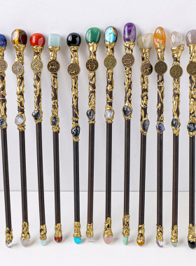 水晶十二星座仙女权杖魔法道具