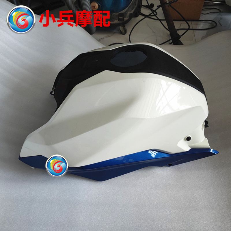适用宝马BMW G310R摩托车油箱外壳外罩导流罩白蓝色