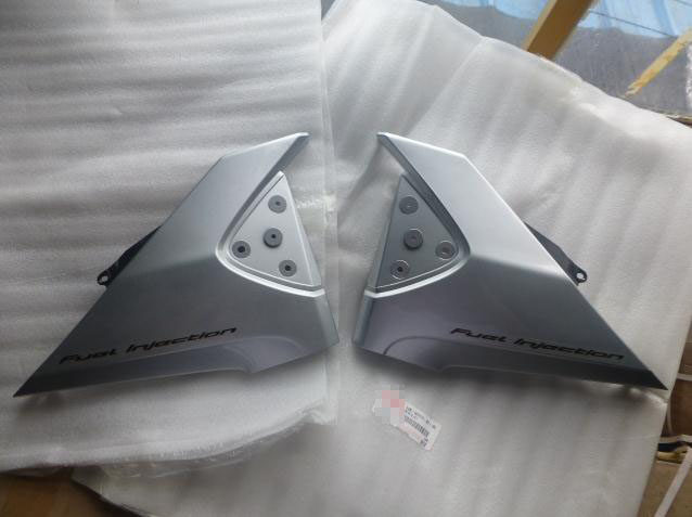 适用建设雅马哈天剑王JYM250-2A护板YBR250护板侧盖摩托车电池盖