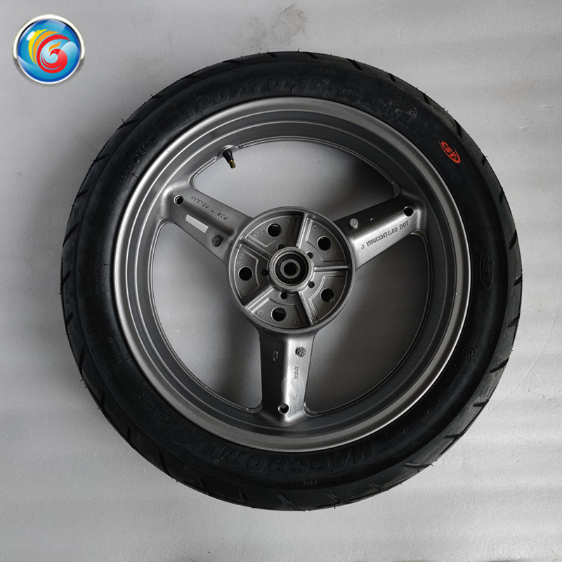 适用铃木骊驰GW250 GW250S/F后轮总成钢圈轮毂140/70-17真空外胎