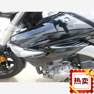 适用铃木骊驰GW250 油箱前左装饰盖 连转向灯 装饰罩护罩护板