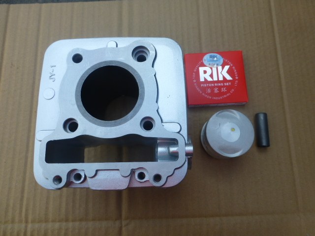 适用建设雅马哈劲虎SR150劲豹SRZ150套缸气汽缸中缸筒活塞环