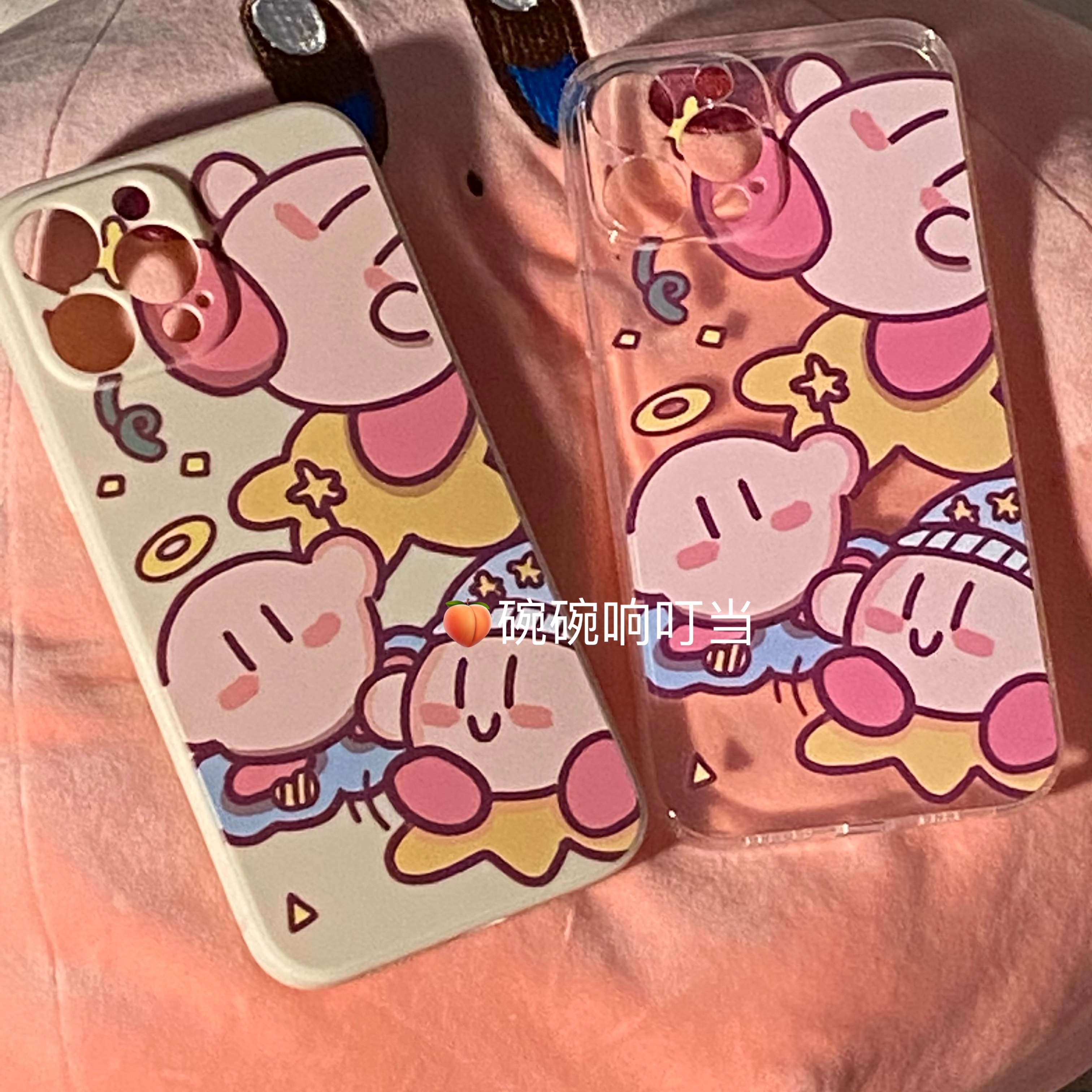 碗碗响叮当原创可爱星之卡比手机软壳透明壳适用于苹果17proma