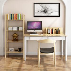 实木书桌家用办公桌北欧电脑桌卧室学生学习写字台现代简约桌