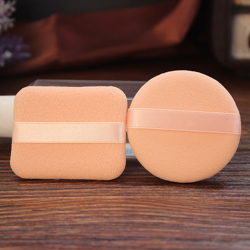 粉扑海绵干湿两用2片装双面可用