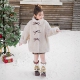 女童冬装 保暖皮毛一体儿童超好看棉服小女孩洋气宝宝加厚毛毛外套