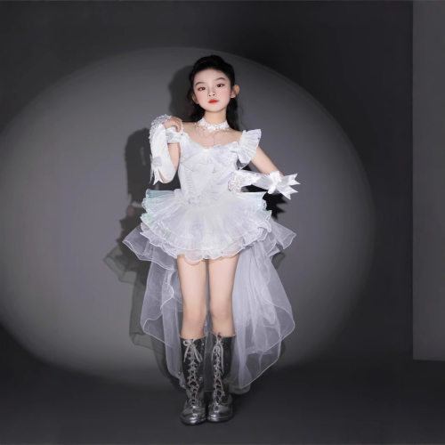 女童洛丽塔生日服t台女团秀服