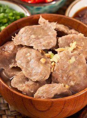 手打牛肉饼汕尾独特小吃特产潮汕特产海丰小米粿正宗手工牛肉饼