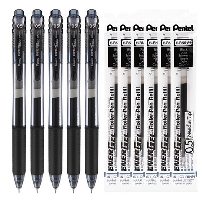 Pentel派通按动速干塑料单支水笔