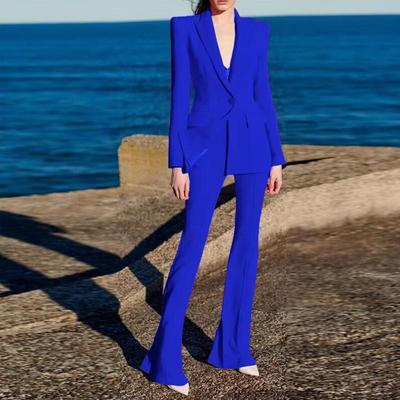 名媛气质小众设计西装两件套装女