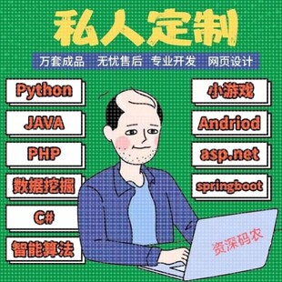 计算机成品代码项目JavaWeb设计PHP系统JSP编程ASP代写代编Python