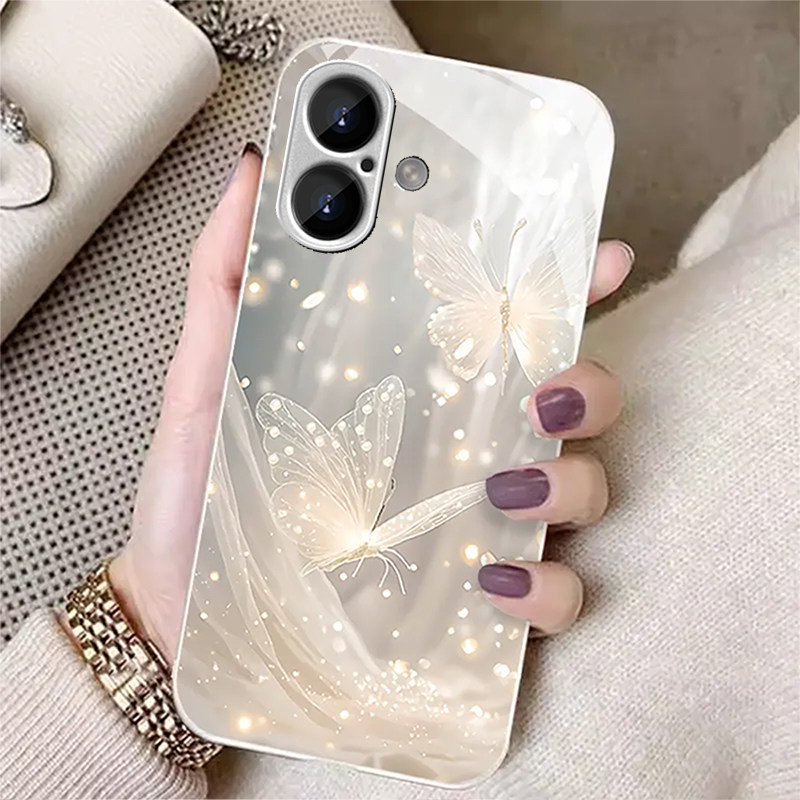 新款iPhone17/17AIR手机壳16ProMax梦幻蝴蝶1