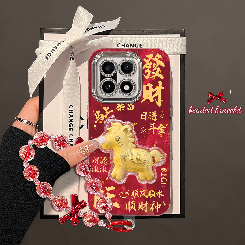 2026年新款一加15手机壳ACE5/ACE6小马支架11/12