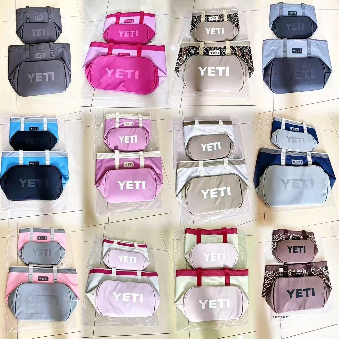 YETE20L35L CARRYALL TOTE BAG托特式冷藏包硬底户外野餐手提冰包