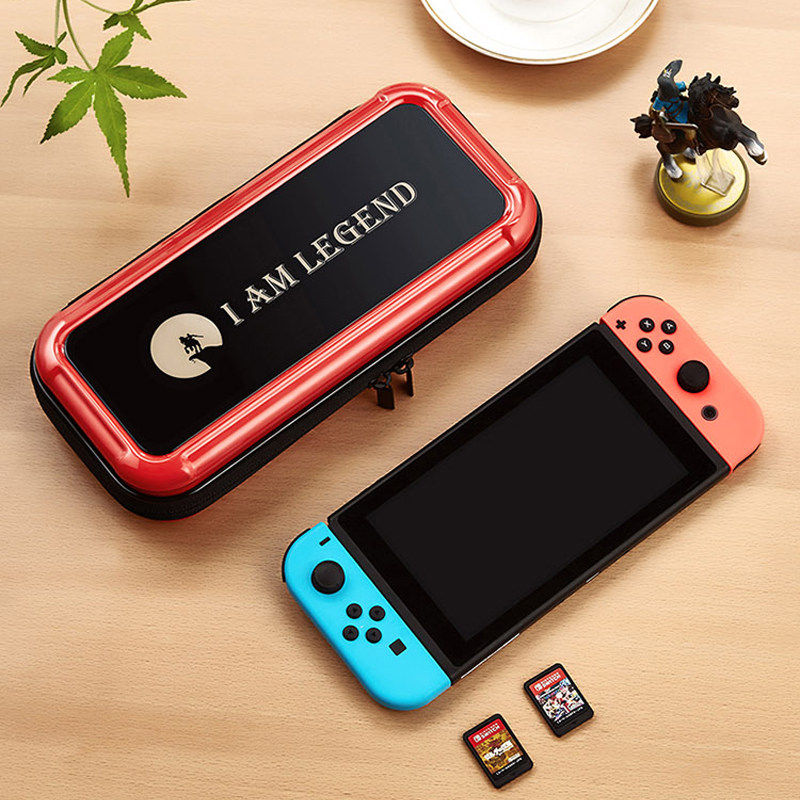良值 switch收纳包 ns收纳盒 塞尔达皮卡丘硬包 马里奥主题保护包